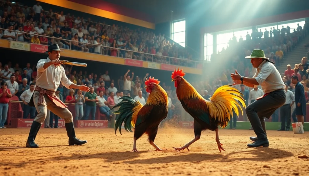Witness the excitement of cockfighting at 69vn.rodeo with a vibrant arena and skilled trainers.