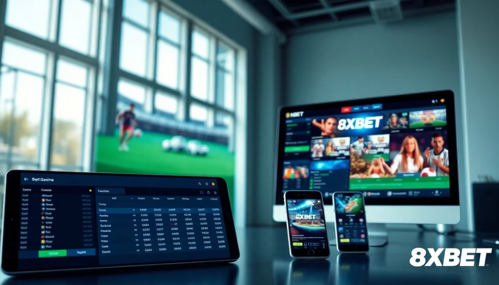 Engage with the 8XBET betting platform featuring dynamic sports and gaming options.