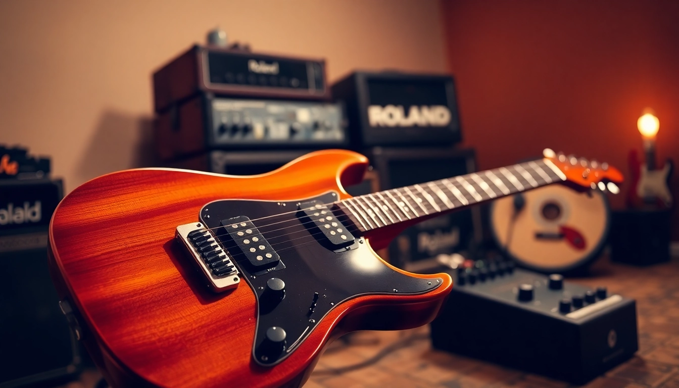 Configure your Roland VG-99 at https://vg99.zip/ with a professional setup in a cozy studio.